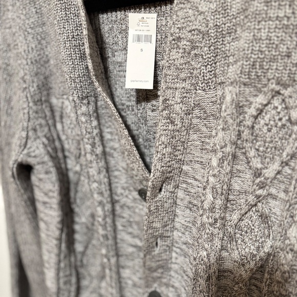 Men’s Cardigan Sweater (Small) | Gap - Gray - Picture 8 of 8
